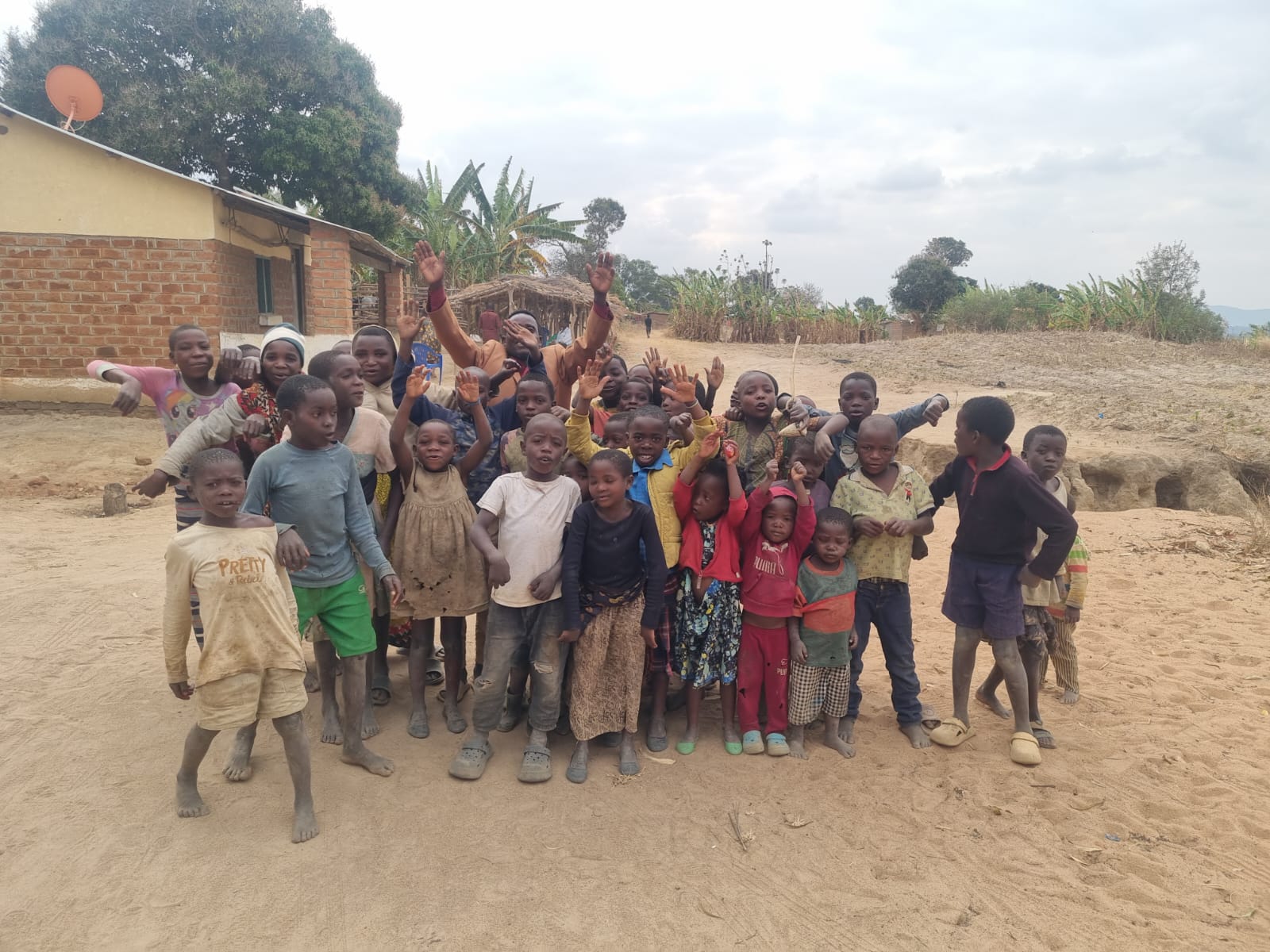 Children in the Katosa community